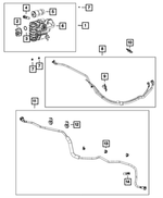 68154966AA - Emission Controls: Vapor Canister Hose for Mopar Image