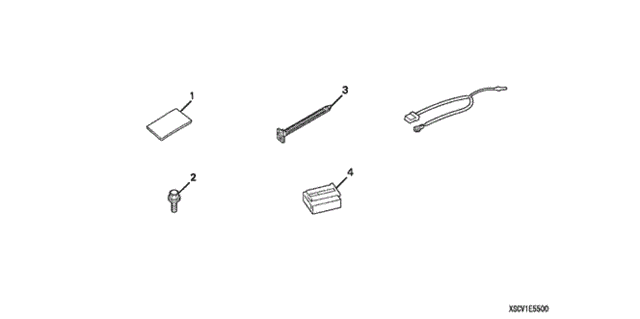 Security Kit (Attachment) for 2005 Honda Element #0