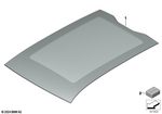 54105A33768 - : Panorama Glass Sunroof, Electric for BMW Image