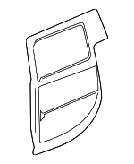 10396625 - Body: Door Shell for Hummer: H2 Image