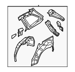 51510AJ03A9P - : Inner Panel Assembly for Subaru Image