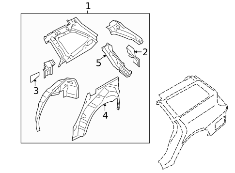 Inner Structure for 2013 Subaru Outback #0
