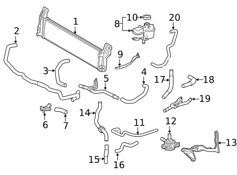 Inverter Cooling Components for 2016 Lexus RX450h #0