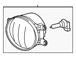812100W060 - : Fog Lamp Assembly for Lexus: GX460 Image