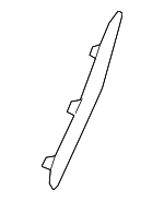 63148089572 - Body: Reflector for BMW: Z4 Image