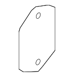 51125A7CEA6 - Body: Impact Bar Gasket for BMW: 230i, 230i xDrive, 330e, 330e xDrive, 330i, 330i xDrive, 430i, 430i Gran Coupe, 430i xDrive, 430i xDrive Gran Coupe, 530e, 530e xDrive, 530i, 530i xDrive, 540d xDrive, 540i, 540i xDrive, 550e xDrive, 640i xDrive Gran Turismo, 740e xDrive, 740i, 740i xDrive, 745e xDrive, 750e xDrive, 750i, 750i xDrive, 760i xDrive, 840i, 840i Gran Coupe, 840i xDrive, 840i xDrive Gran Coupe, i4, i5, i7, M2, M240i, M240i xDrive, M3, M340i, M340i xDrive, M4, M440i, M440i Gran Coupe, M440i xDrive, M440i xDrive Gran Coupe, M5, M550i xDrive, M760i xDrive, M8, M8 Gran Coupe, M850i xDrive, M850i xDrive Gran Coupe, Z4 Image