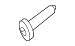99907318809 - Body: Bracket Bolt for Porsche Image