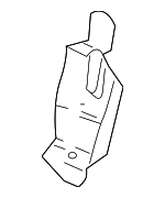 99655550300 - Body: Rear Support for Porsche Image