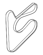 252122JTA0 - Cooling System: Serpentine Belt for Kia Image
