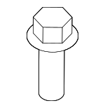 9008011213 - : 2008-2015 Scion xB - Manifold Cover Bolt for Toyota Image