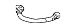 2545010000 - Cooling System: Hose for Mercedes-Benz Image