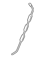 4F0877201A - Body: Drain Hose for Audi Image