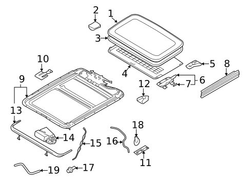 Sunroof for 2007 Audi A6 Quattro #0