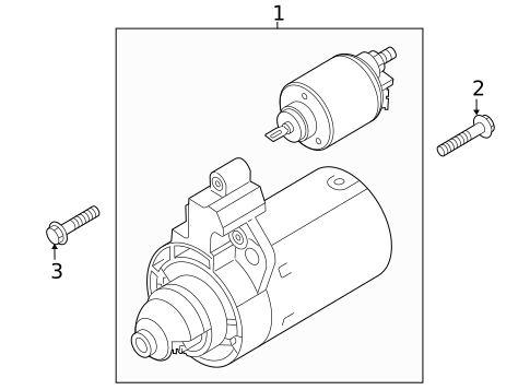 Starter for 2025 Audi RS6 Avant #0
