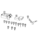 68709001AA - Electrical: Battery Cover for Mopar Image