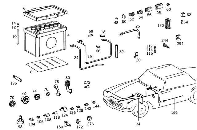 1135420607 - : Flexible Shaft for Mercedes-Benz Image
