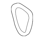 19313PT0000 - Cooling System: Engine Coolant Outlet Gasket for Honda: Accord, Odyssey, Prelude Image