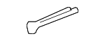 9538103025 - Steering: Outer Tie Rod Cotter Pin for Toyota Image