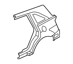 4646STX405ZZ - Body: Quarter Panel for Acura Image