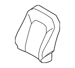 KL3Z1664416BB - : Seat Back Cover for Ford: F-150 Image