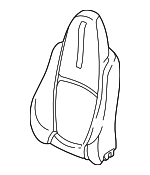 81122S3YJ02 - Body: Seat Back Pad for Honda: Insight Image