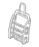 81126S3YJ01 - Body: Seat Back Frame for Honda: Insight Image