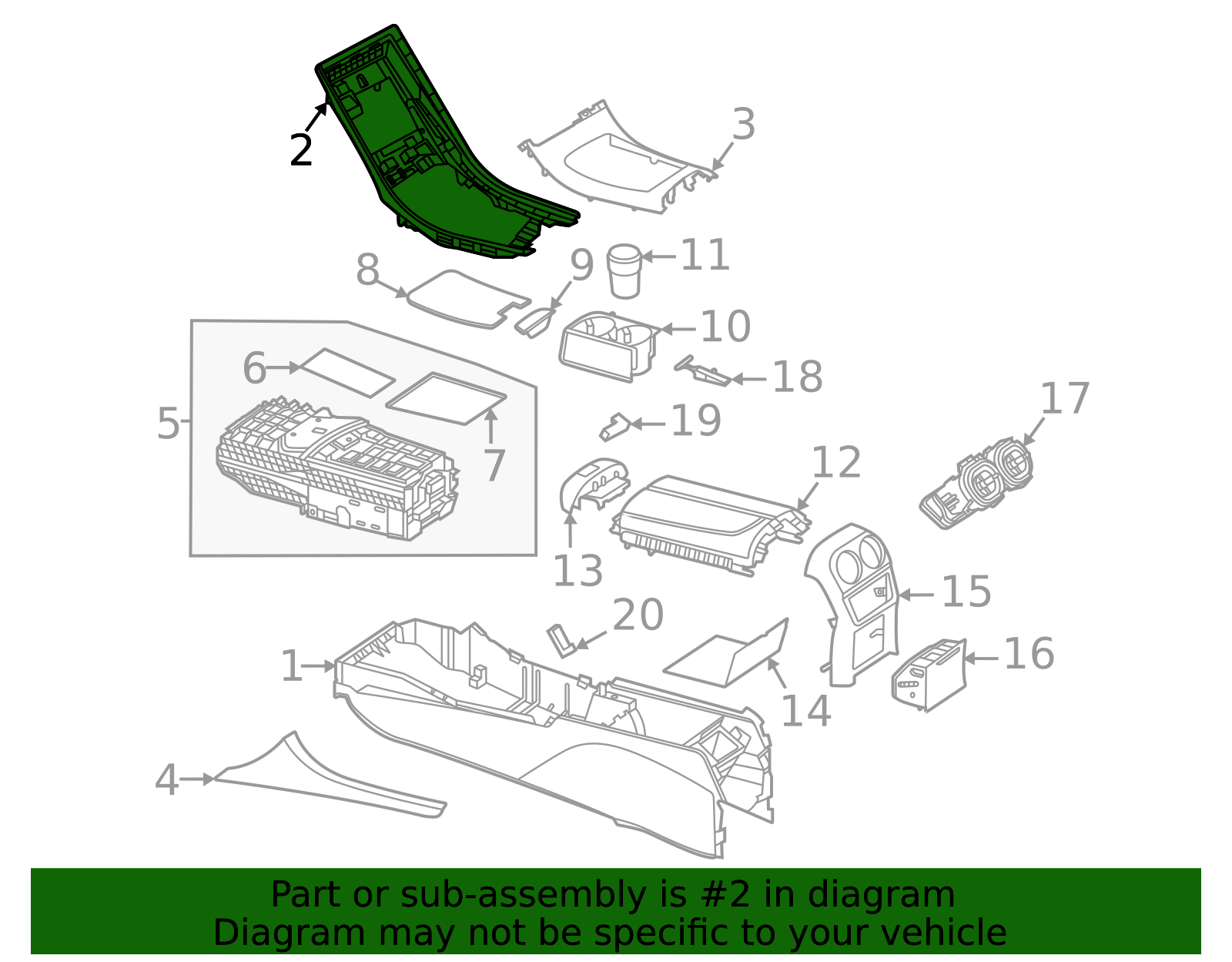 ベンツフレーム Genuine OEM Front Frame | 206-680-98-01 | Fits Select 2022-2026
