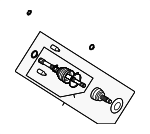 28391AG00C - Suspension: Outer Joint Assembly for Subaru: Legacy, Outback Image