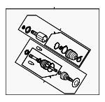 28321AG01B - Suspension: Axle Assembly for Subaru: Legacy, Outback Image