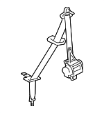 735700E041A0 - Electrical: Belt &amp; Retractor for Toyota Image image