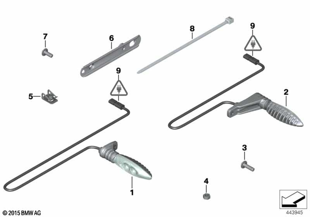63138522499 - Lights: Led Turn Indicator -  for BMW-Motorrad Image