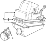 13711288046 - : Air Cleaner Assembly for BMW Image
