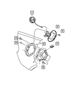 5290145AE - Body Sheet Metal Except Doors: Fuel Filler Cap for Mopar Image