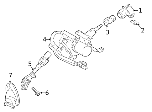 Ignition Lock for 2014 Scion iQ #0