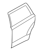 60409AL01A9P - : Door Shell for Subaru: Legacy Image