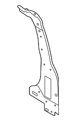 LR130428 - Body: Outer Pillar for Land Rover: Defender 110, Defender 130, Defender 90 Image