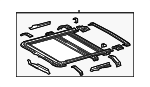 6320360061 - Body: Sunroof Frame for Toyota Image
