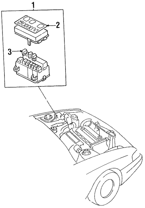 Electrical Components for 1996 Kia Sephia #0