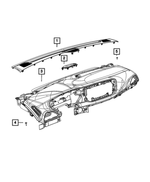 6505443AA - Interior Trim: Hex Head Screw for Mopar Image image