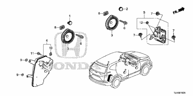 Speaker for 2020 Honda CR-V #0