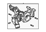 1890064AA21 - Engine: Turbocharger for Honda Image