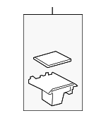 5562060040 - Body: Front Cup-holder for Lexus: GX460 Image