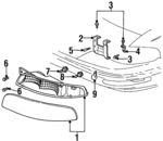 16525997 - : Headlamp Assembly for GM Image