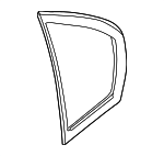 51348196030 - Body: Fixed Glass for BMW: 323i, 325i, 325xi, 328i, 330i, 330xi Image