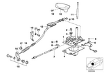 25161219206 - Gearshift: Gear Shift Lug for BMW Image