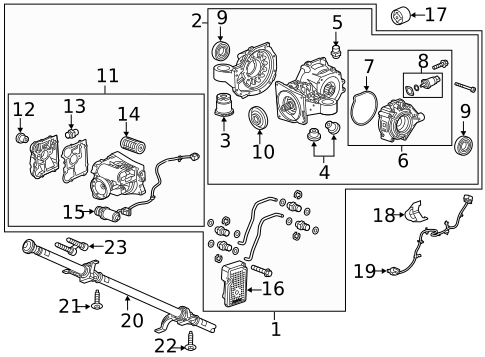 Axle & Differential for 2017 Buick Regal #0