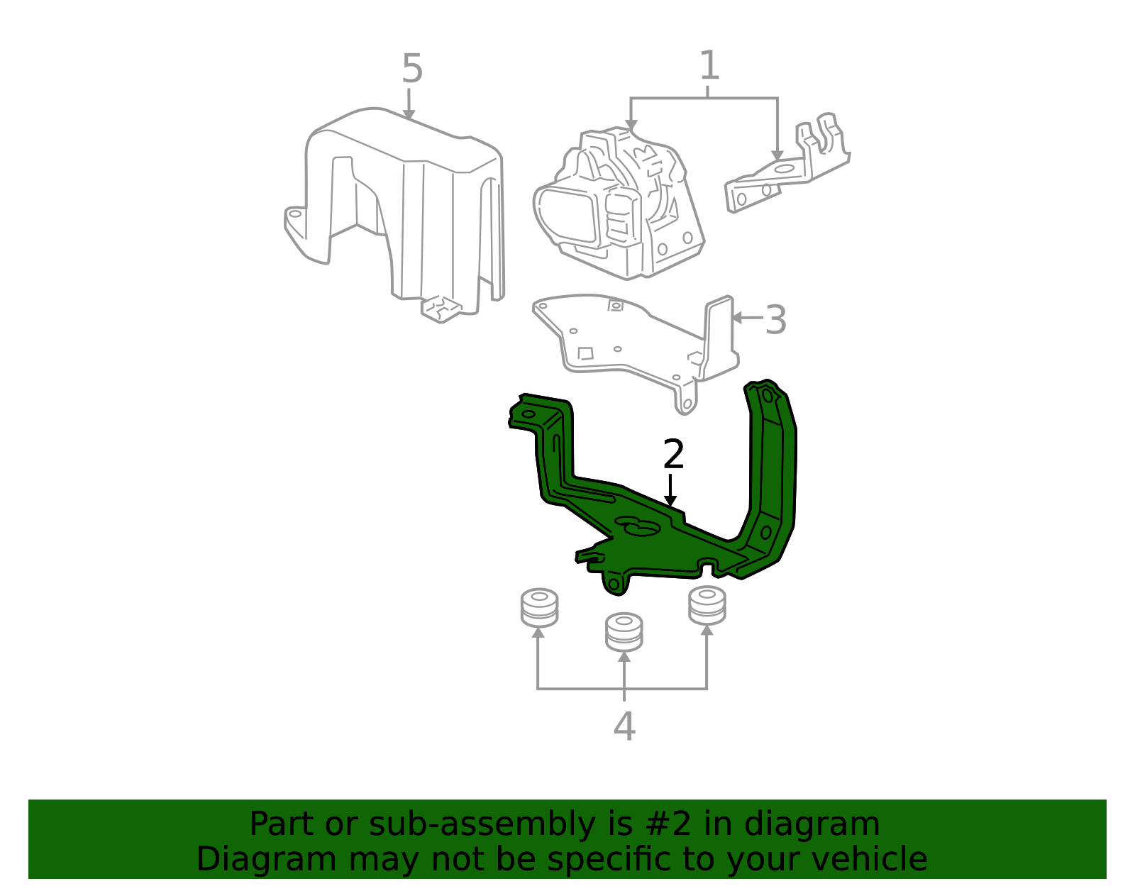 37976 Ricon 2006-2008 Honda Pilot Cruise Control Actuator Bracket 37976-PVJ-A00 ...