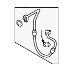 8U0820721F - : Discharge Hose for Audi: Q3, Q3 Quattro Image