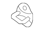 814503R000 - Body: Door Lock Striker Pin for Kia Image