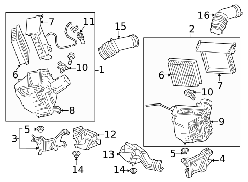 Filters for 2020 Lexus LS500 #0
